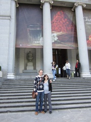 56 Erynn and Dany at the Prado Museum